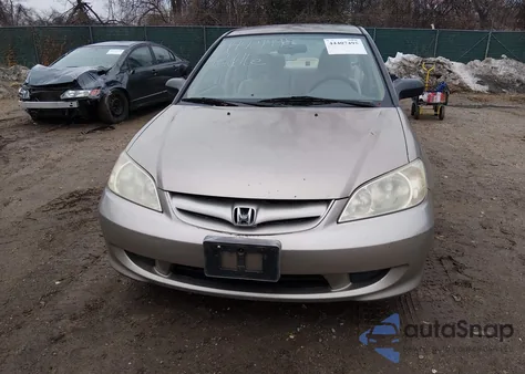 2004 Honda Civic Lx z USA, uszkodzony, nr VIN 2HGES16574H535824